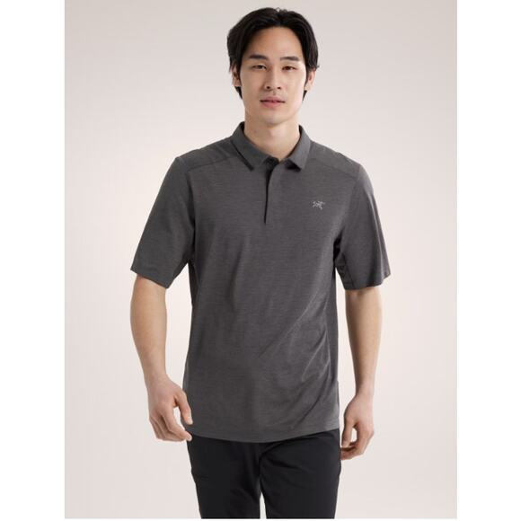 トップス ARC'TERYX CORMAC POLO SS Black Heather Arc'teryx | Shirts | Xl 9 Arcteryx Cormac Polo Ss Black Heather
